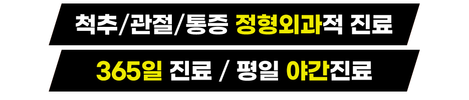 정형외과 전문의 진료